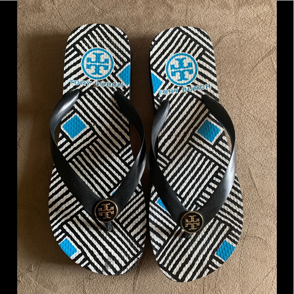 Authentic Tory Burch Flip Flops